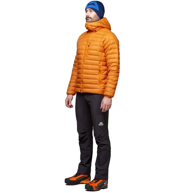 Mountain Equipment Earthrise Hooded Men's Down Jacket in Admiral Blue-3