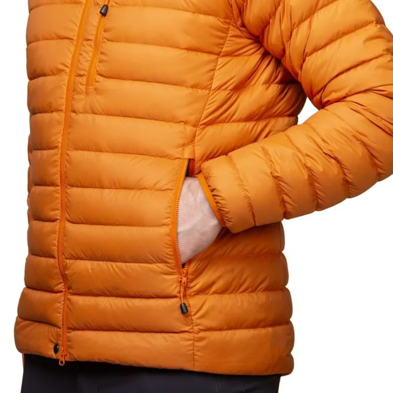 Mountain Equipment Earthrise Hooded Men's Down Jacket in Admiral Blue-5