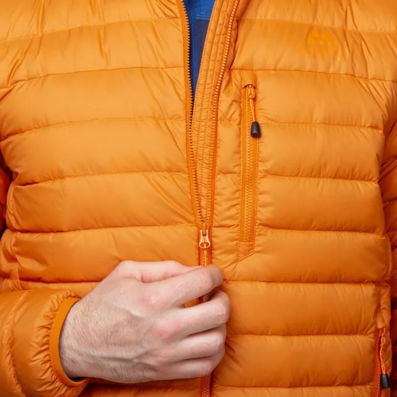 Mountain Equipment Earthrise Hooded Men's Down Jacket in Admiral Blue-8