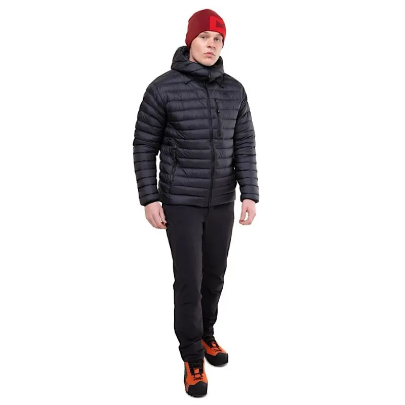 Mountain Equipment Earthrise Hooded Men's Down Jacket in Black-2