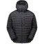 Mountain Equipment Earthrise Hooded Men's Down Jacket in Black