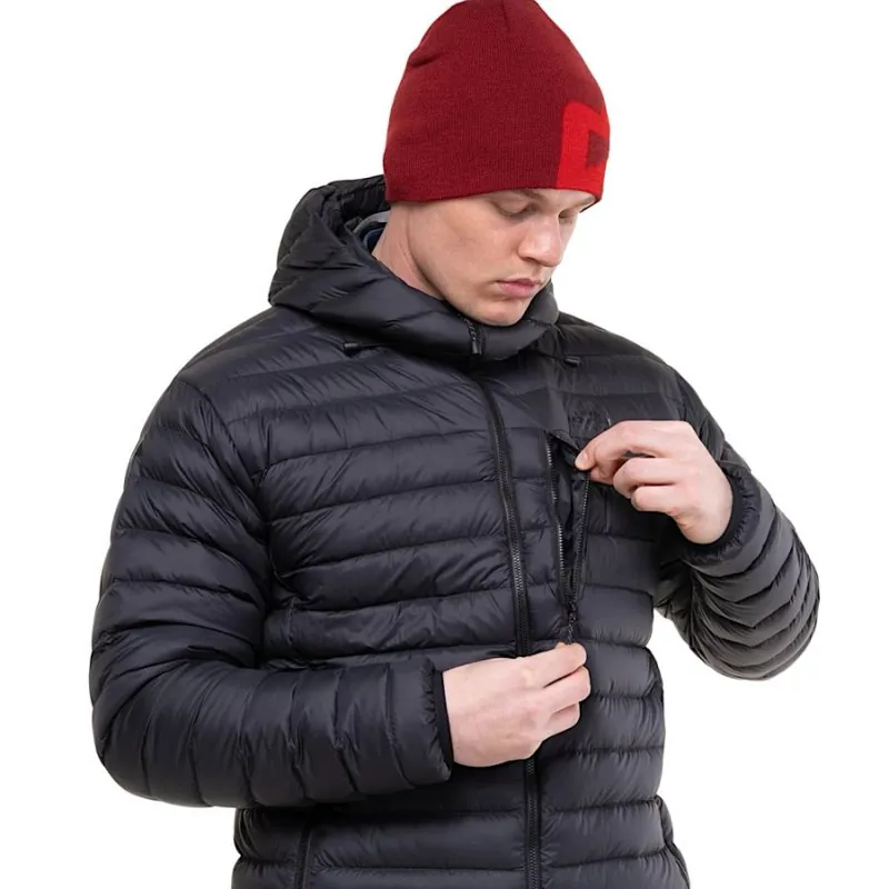 Mountain Equipment Earthrise Hooded Men's Down Jacket in Black-5