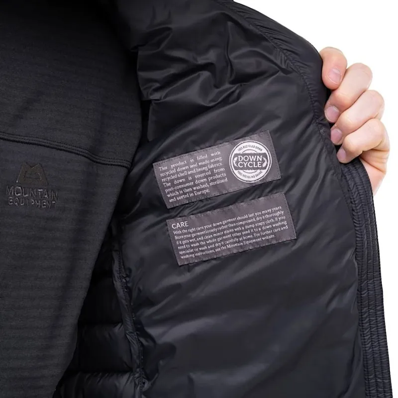 Mountain Equipment Earthrise Hooded Men's Down Jacket in Black-7