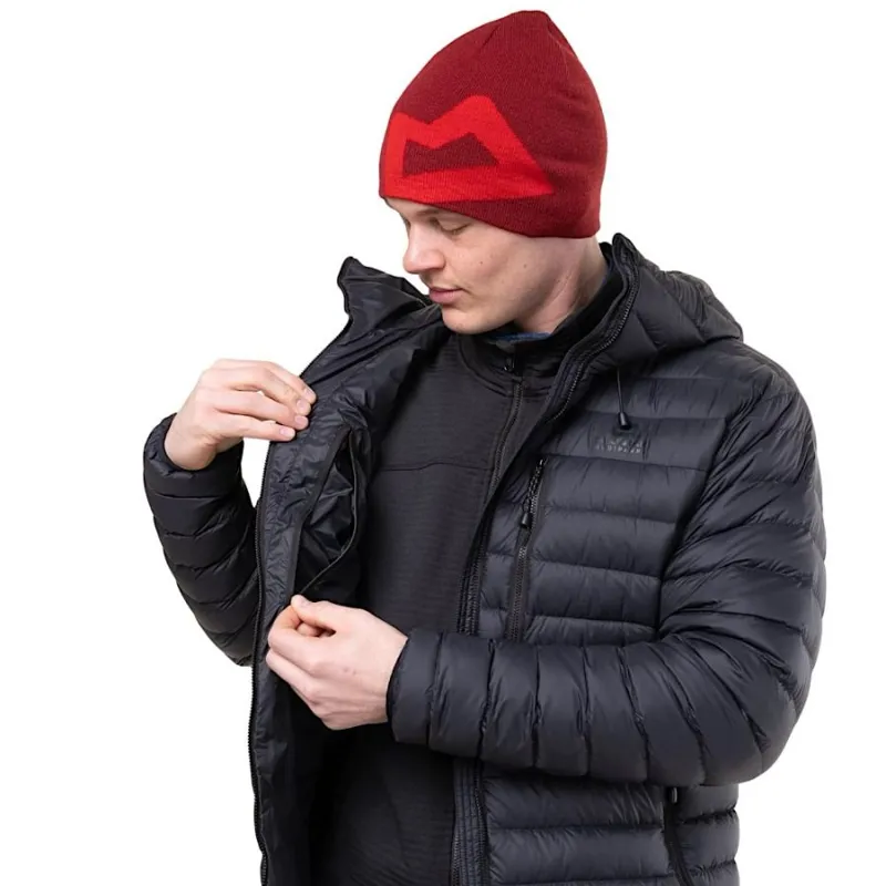 Mountain Equipment Earthrise Hooded Men's Down Jacket in Black-6
