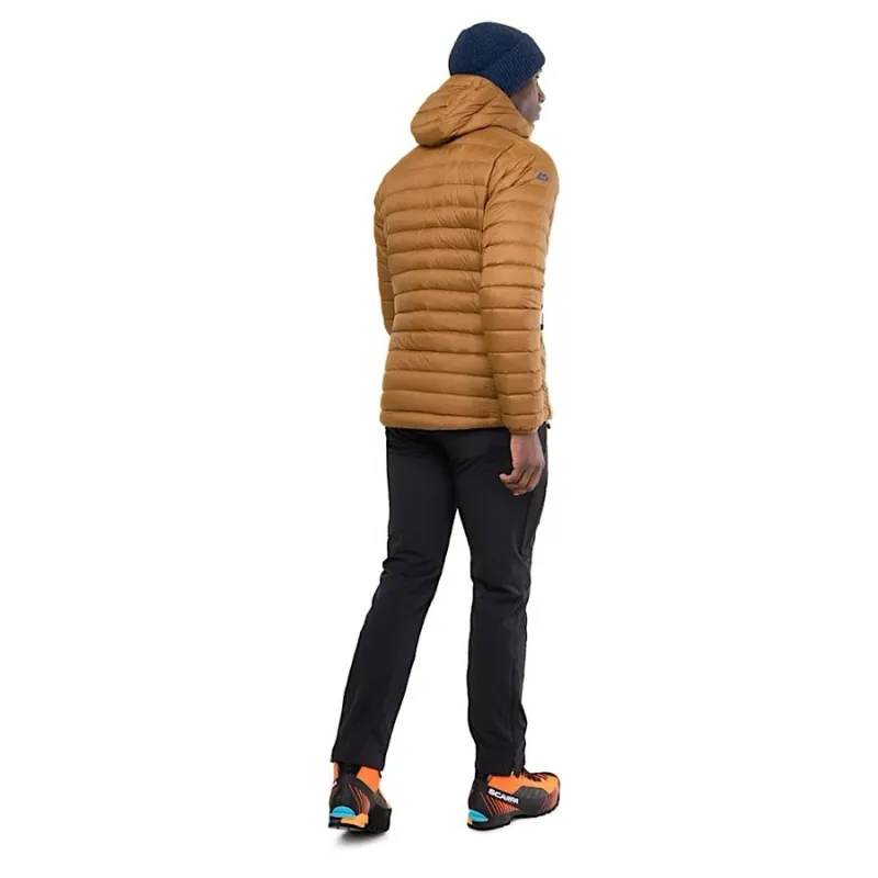 Mountain Equipment Earthrise Hooded Men's Down Jacket in Walnut-5