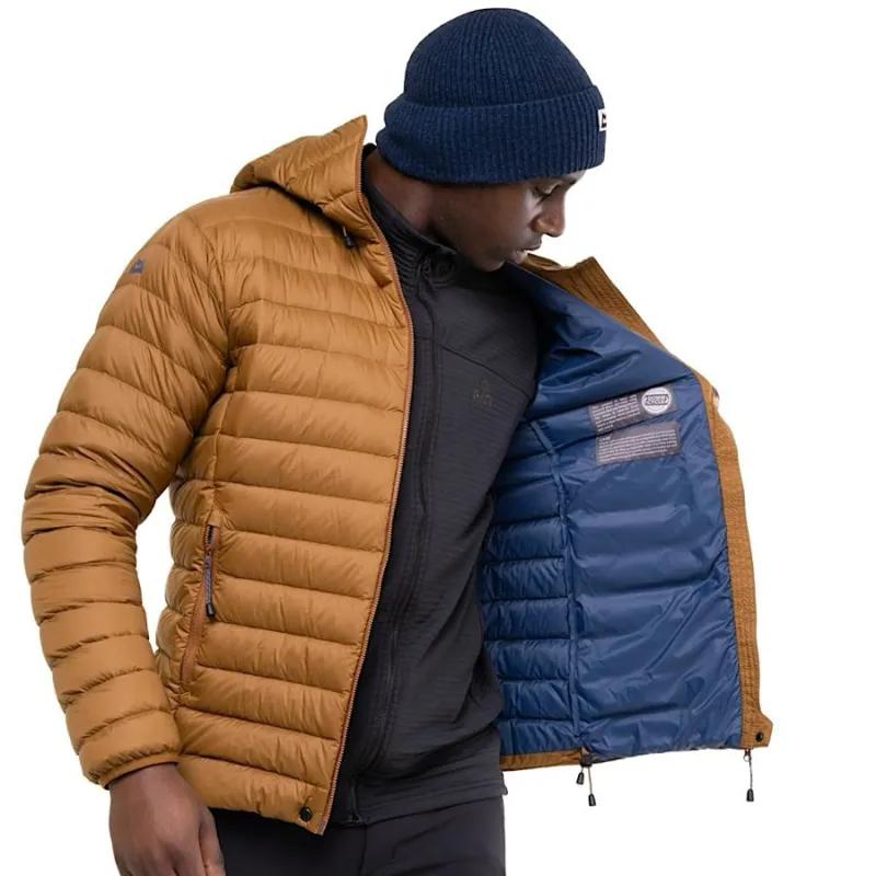 Mountain Equipment Earthrise Hooded Men's Down Jacket in Walnut-8