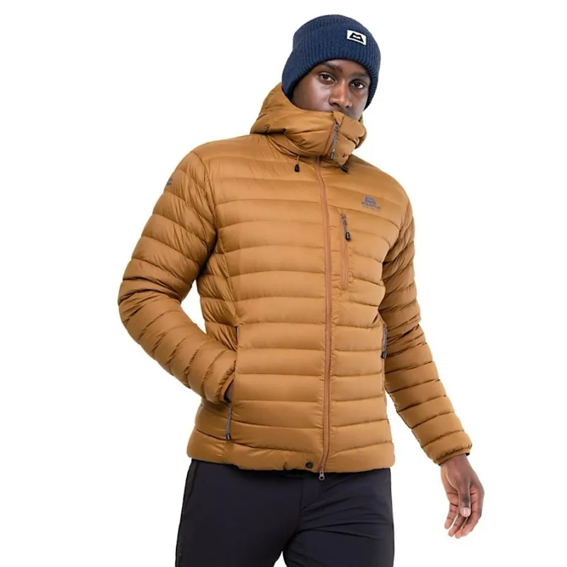 Mountain Equipment Earthrise Hooded Men's Down Jacket in Walnut-4