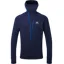 Mountain Equipment Eclipse Hooded Zip T Fleece Men's in Medieval Blue