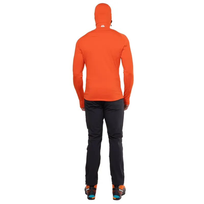 Mountain Equipment Eclipse Hooded Zip T Fleece Men's in Medieval Blue-8