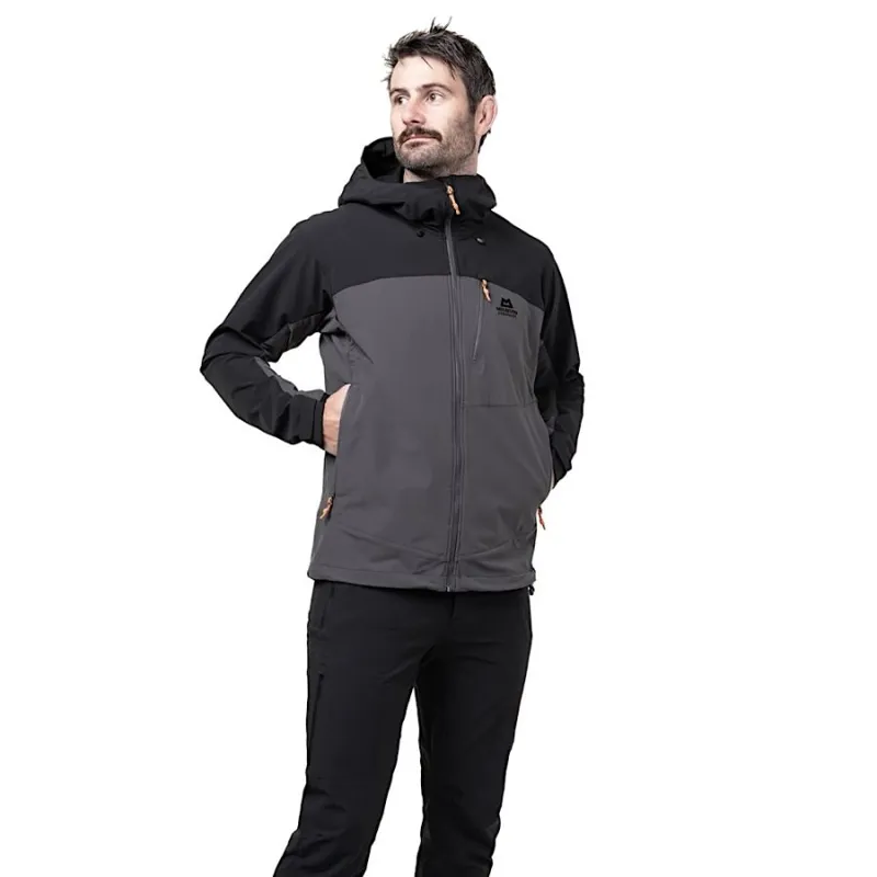 Mountain Equipment Frontier Men's Jacket in Anvil Grey/Black-2