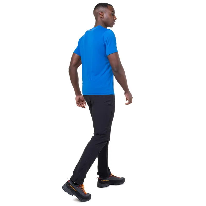 Mountain Equipment Groundup Men's Tee in Atlantic Blue-3