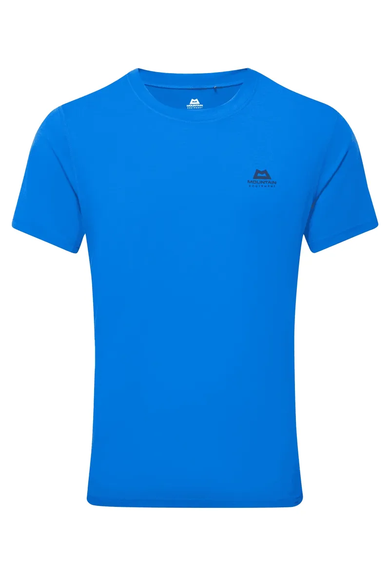 Mountain Equipment Groundup Men's Tee in Atlantic Blue