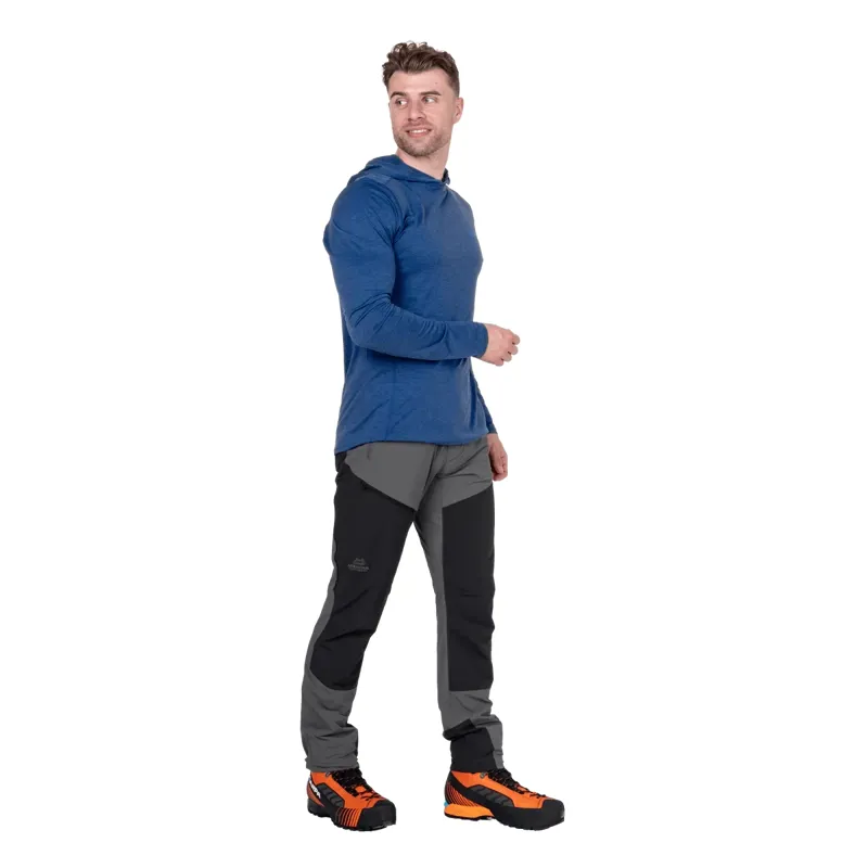 Mountain Equipment Ibex Alpine Men's Pant in Anvil Grey/Black-2
