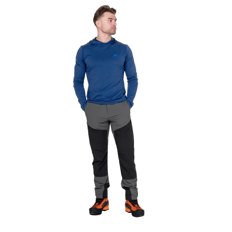 Mountain Equipment Ibex Alpine Men's Pant in Anvil Grey/Black-5