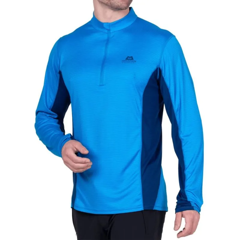 Mountain Equipment Ignis LS Zip-T Men's in Cosmos-3