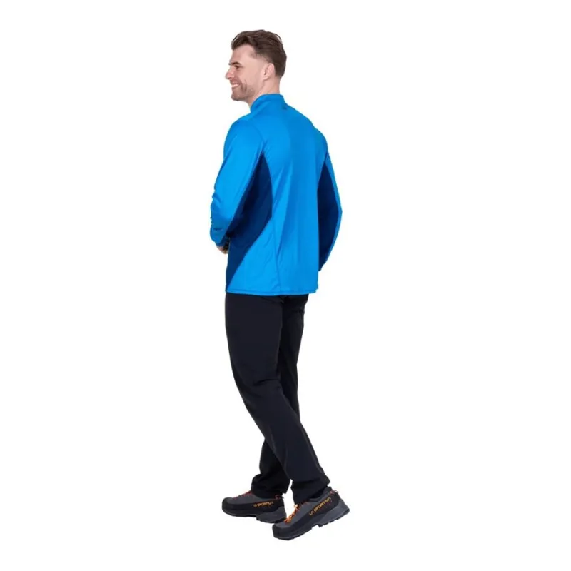 Mountain Equipment Ignis LS Zip-T Men's in Cosmos-2