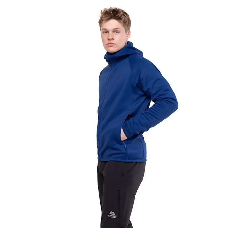 Mountain Equipment Jorasses Men's Hooded Fleece Jacket in Black-4