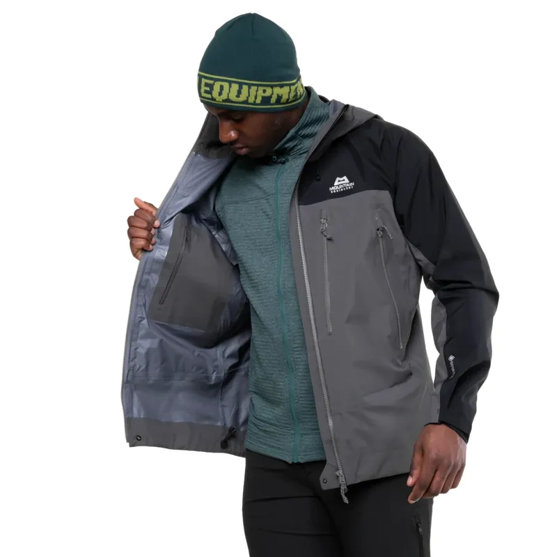 Mountain Equipment Lhotse Men's Gore-Tex Pro Jacket Anvil Grey/Black-9