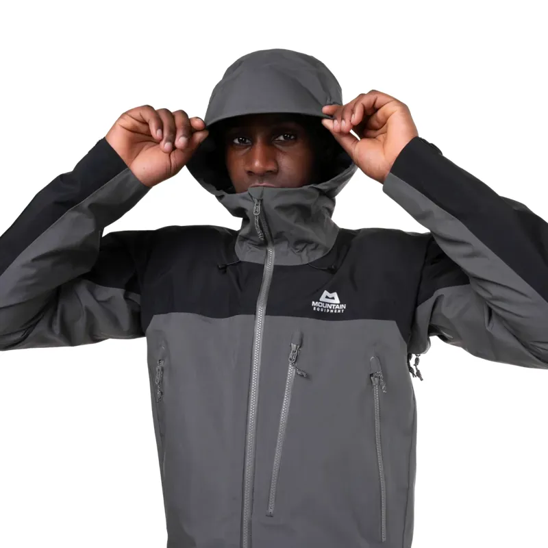 Mountain Equipment Lhotse Men's Gore-Tex Pro Jacket Anvil Grey/Black-3