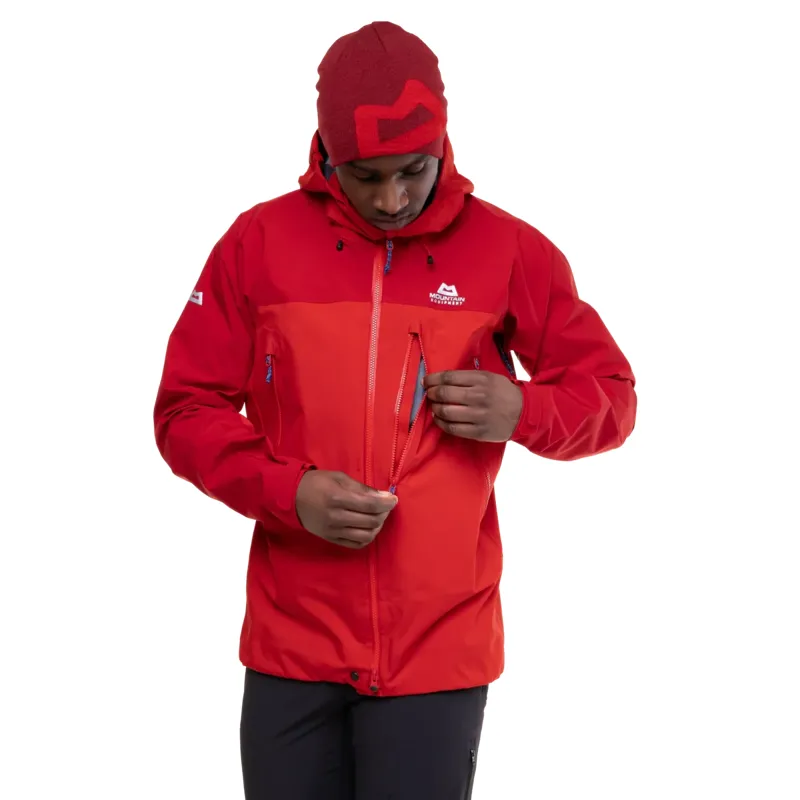 Mountain Equipment Lhotse Men's Gore-Tex Pro Jacket Chili/Crimson-7