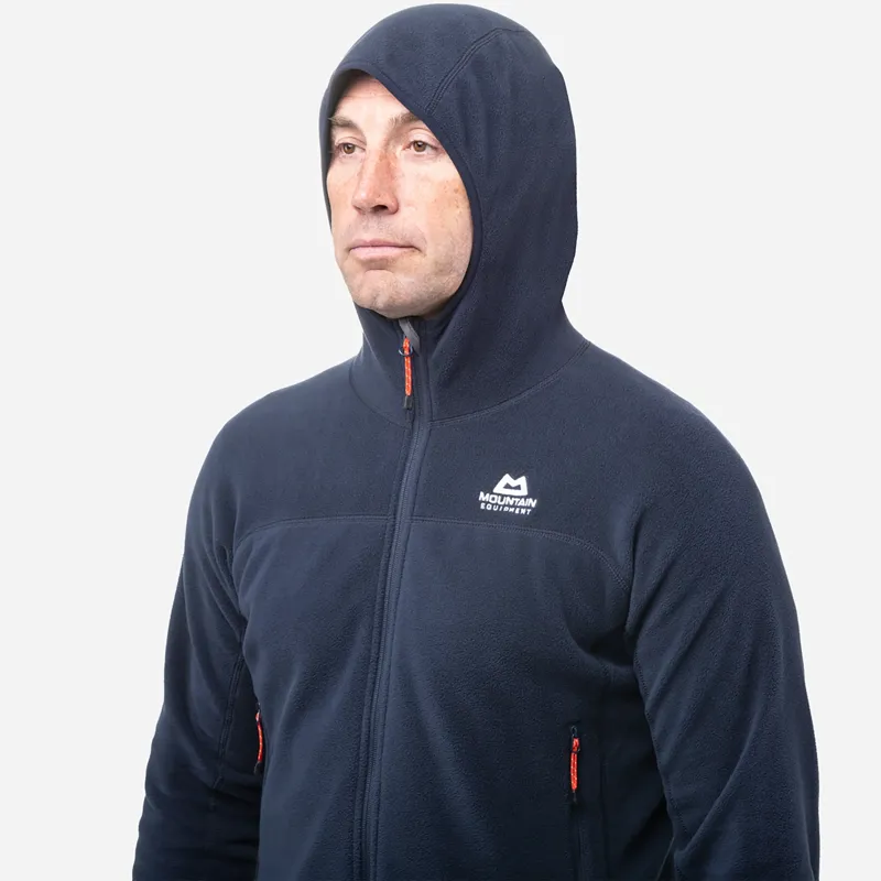 Mountain Equipment Micro Zip Men's Fleece Jacket in Black-4
