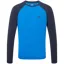Mountain Equipment Redline LS Men's Tee in Atlantic/Cosmos