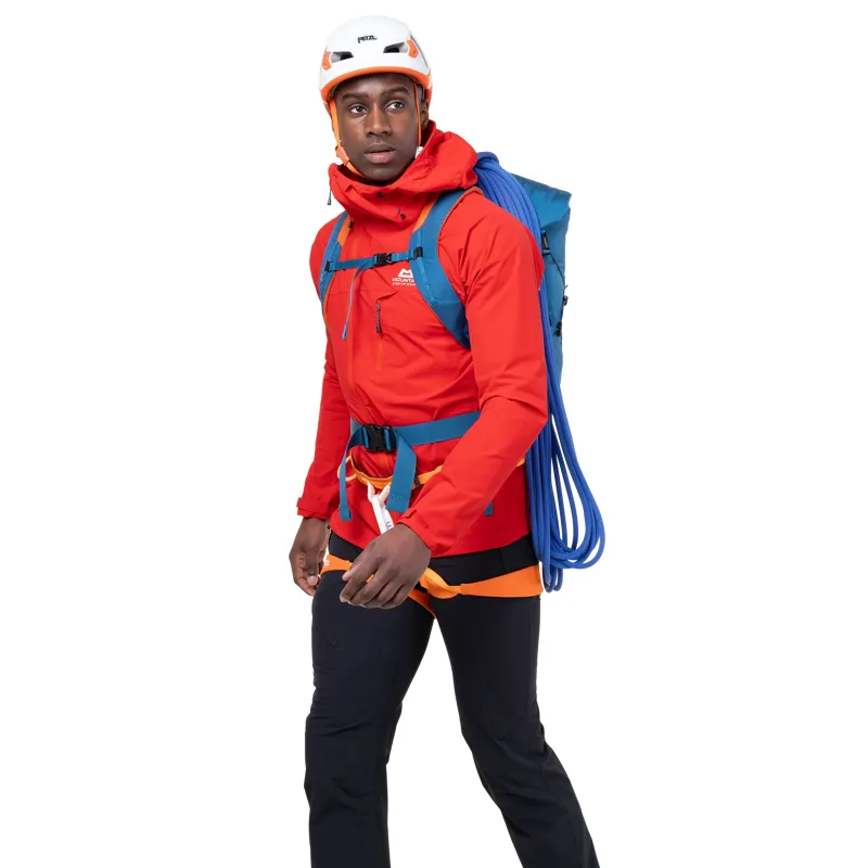 Mountain Equipment Squall Hooded Men's Jacket in Chili Red-3