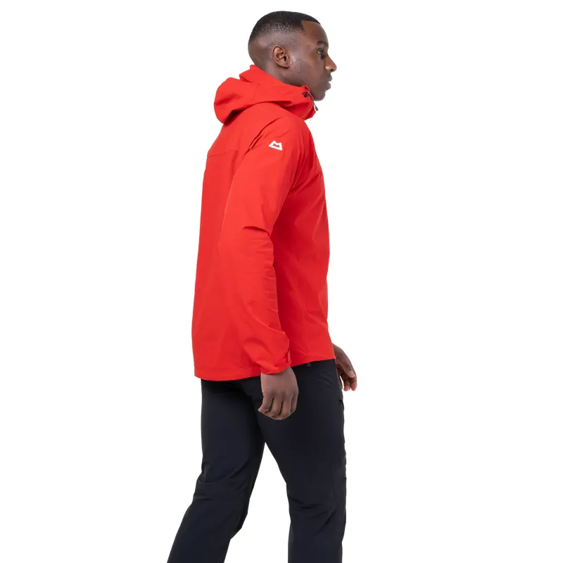 Mountain Equipment Squall Hooded Men's Jacket in Chili Red-2