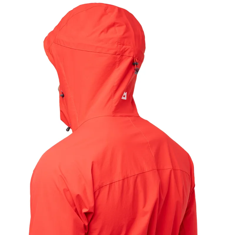 Mountain Equipment Squall Hooded Men's Jacket in Chili Red-6