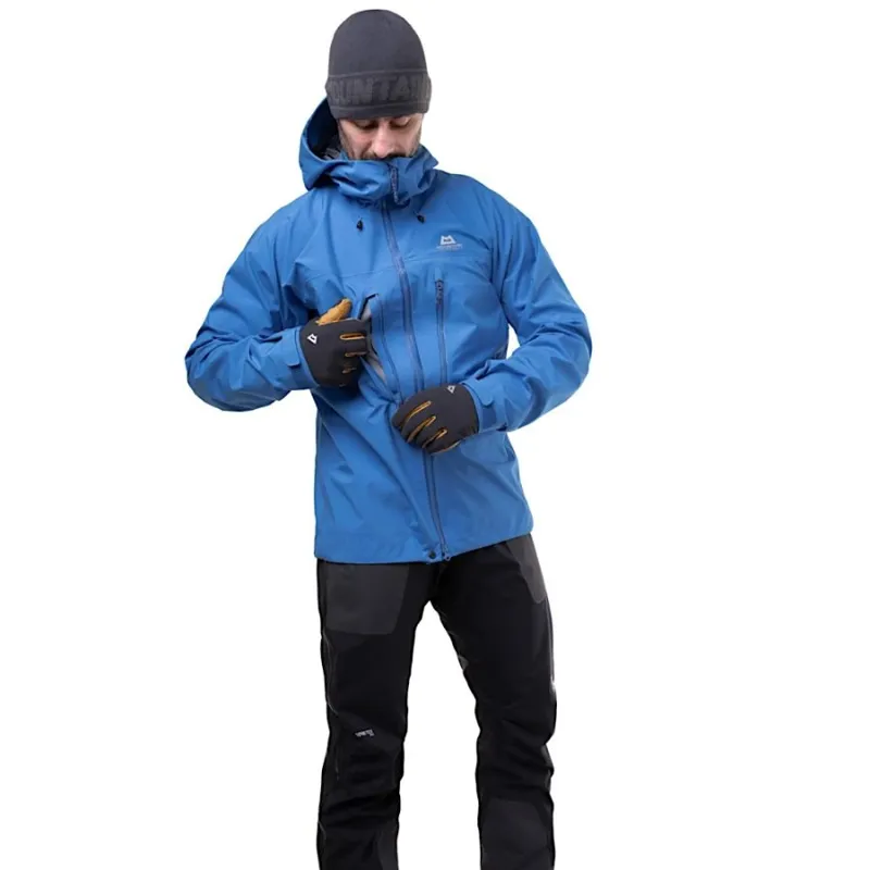 Mountain Equipment Tupilak Men's Gore-Tex Pro Jacket in Atlantic Blue-5