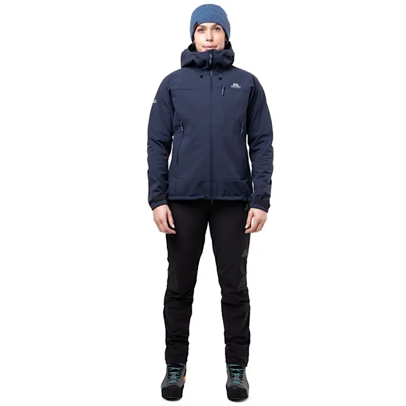 Mountain Equipment Vulcan Women's Softshell Jacket in Cosmos-1