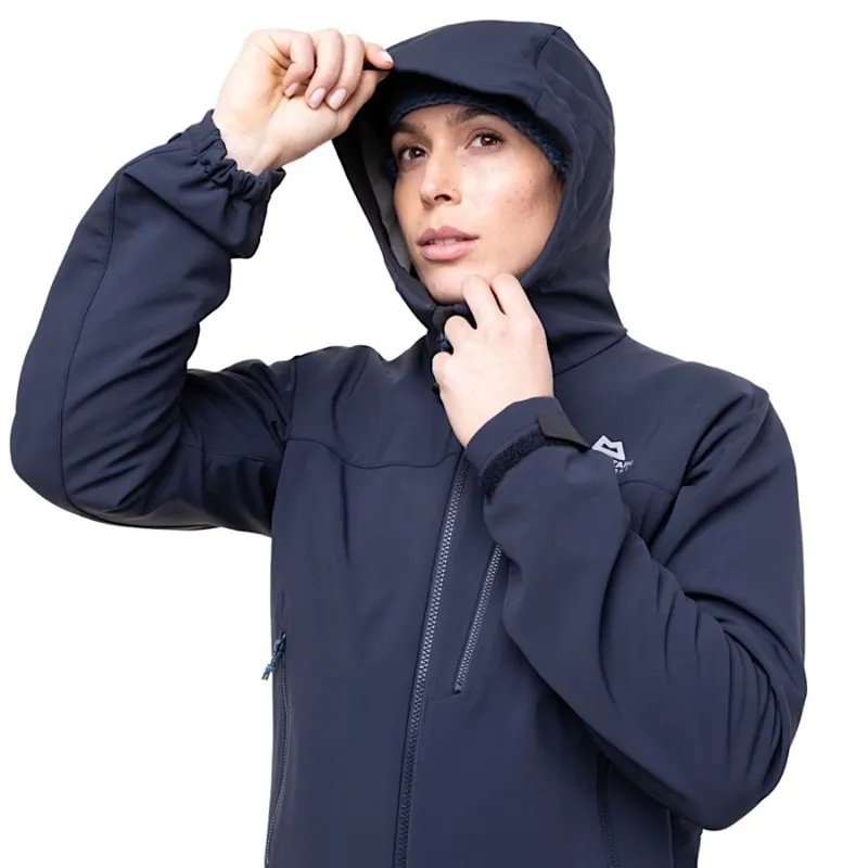 Mountain Equipment Vulcan Women's Softshell Jacket in Cosmos-4