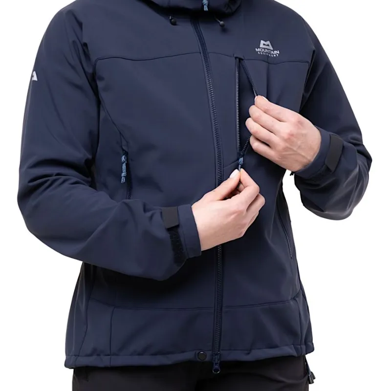 Mountain Equipment Vulcan Women's Softshell Jacket in Cosmos-3