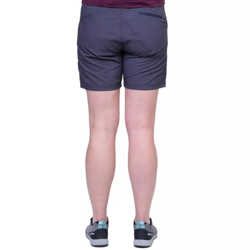 Mountain Equipment Women's Approach Short in Blue Nights-3