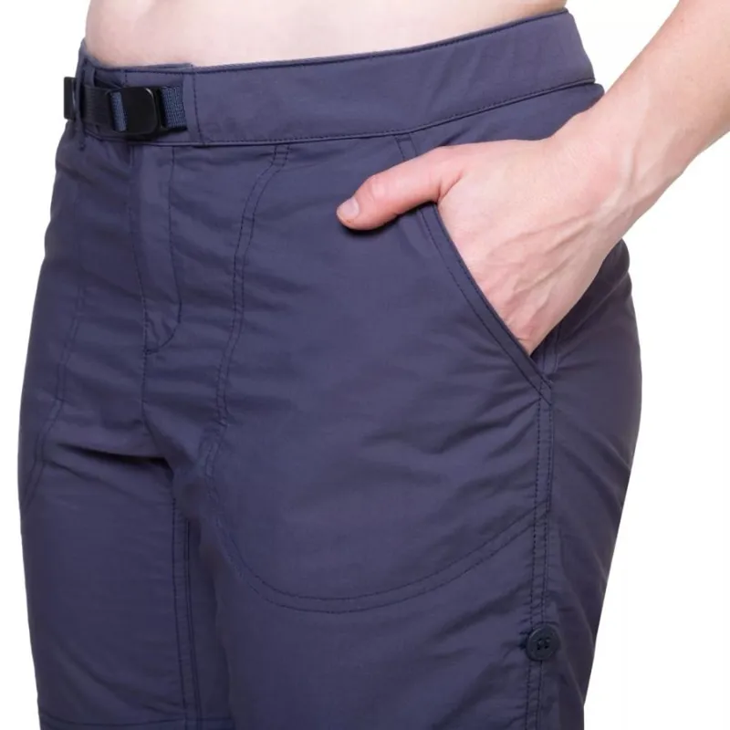 Mountain Equipment Women's Approach Short in Blue Nights-4