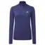 Mountain Equipment Women's Lumiko Zip T Fleece in Amethyst/Medieval