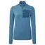 Mountain Equipment Women's Lumiko Zip T Fleece in Stellar/Majolica