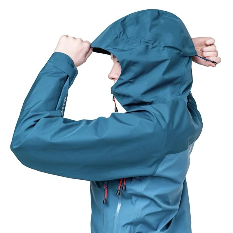 Mountain Equipment Women's Makalu GORE-TEX Jacket in Majolica/Capsicum-10