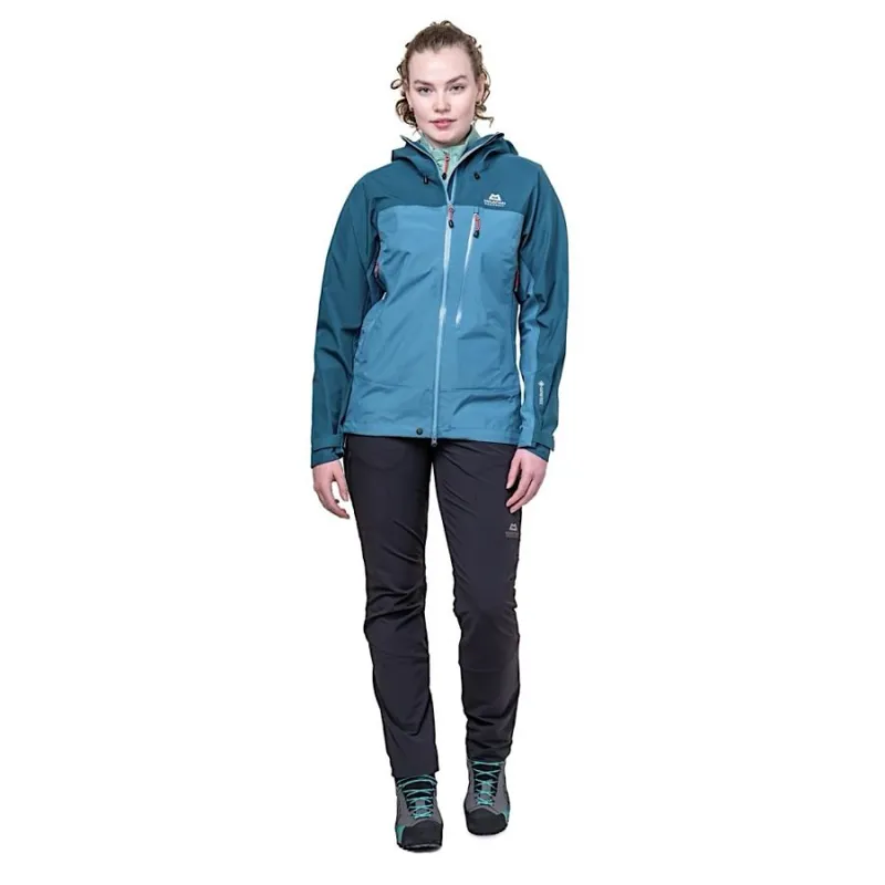 Mountain Equipment Women's Makalu GORE-TEX Jacket in Majolica/Capsicum-2