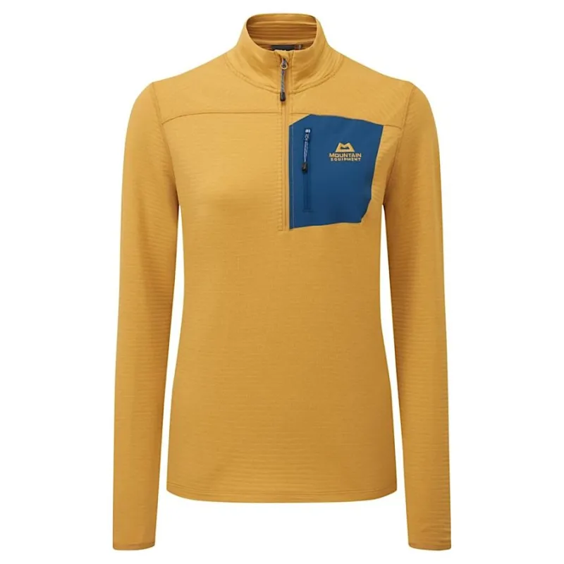 Mountain Equipment Women's Lumiko Zip T Fleece Butterscotch/Majolica