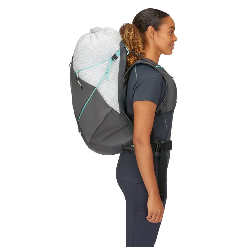 Rab Women's Muon ND40L Hiking Pack in Pewter-Graphene-5