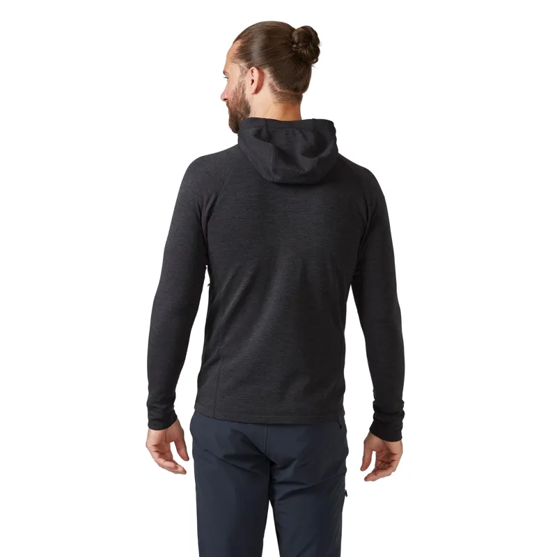 Rab Nexus Men's Fleece Hoody in Black-4