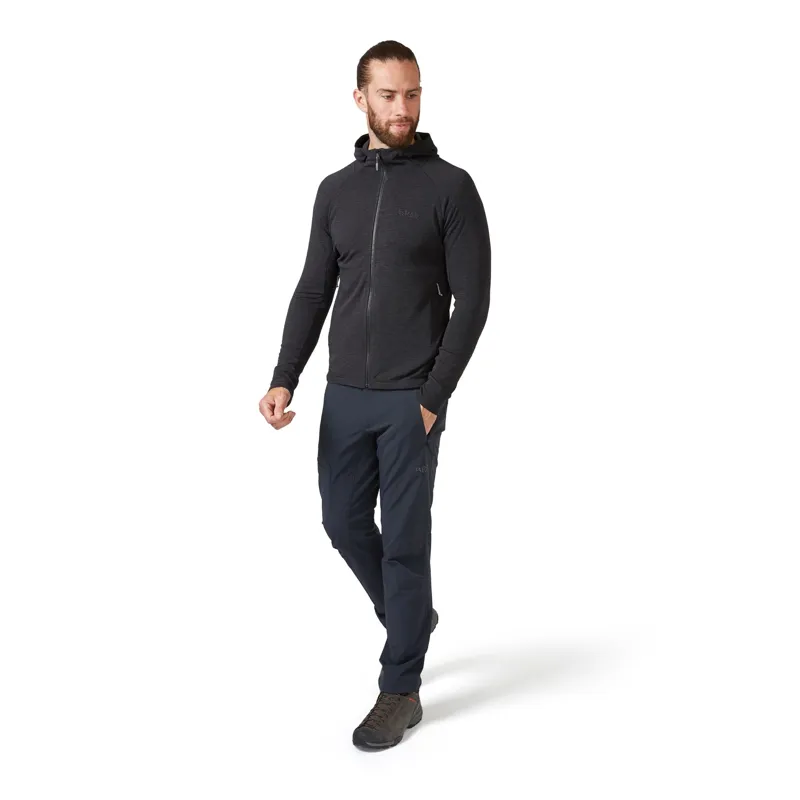 Rab Nexus Men's Fleece Hoody in Black-3
