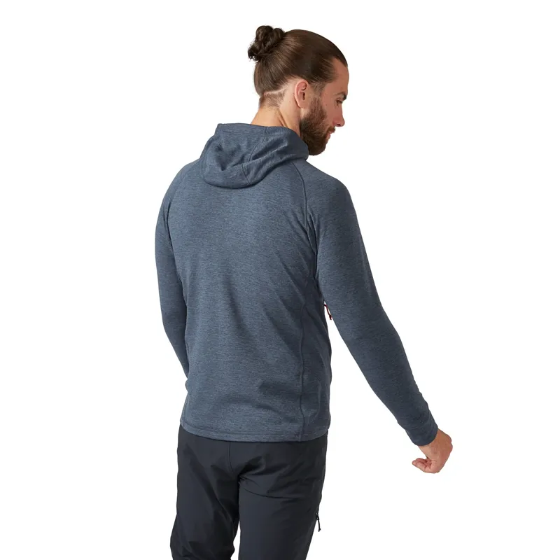 Rab Nexus Men's Fleece Hoody in Steel-4