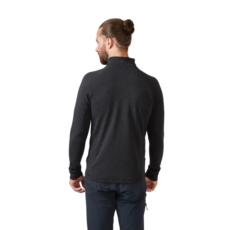 Rab Nexus Pull-On Mens Fleece in Black-4