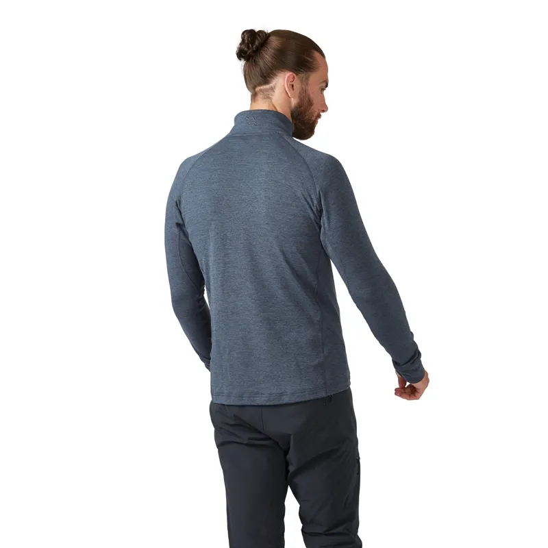 Rab Nexus Pull-On Mens Fleece in Steel-4