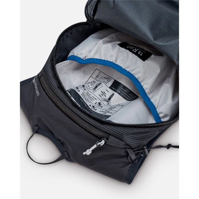 Rab Nitron 12L Lightweight Pack in Anthracite-4