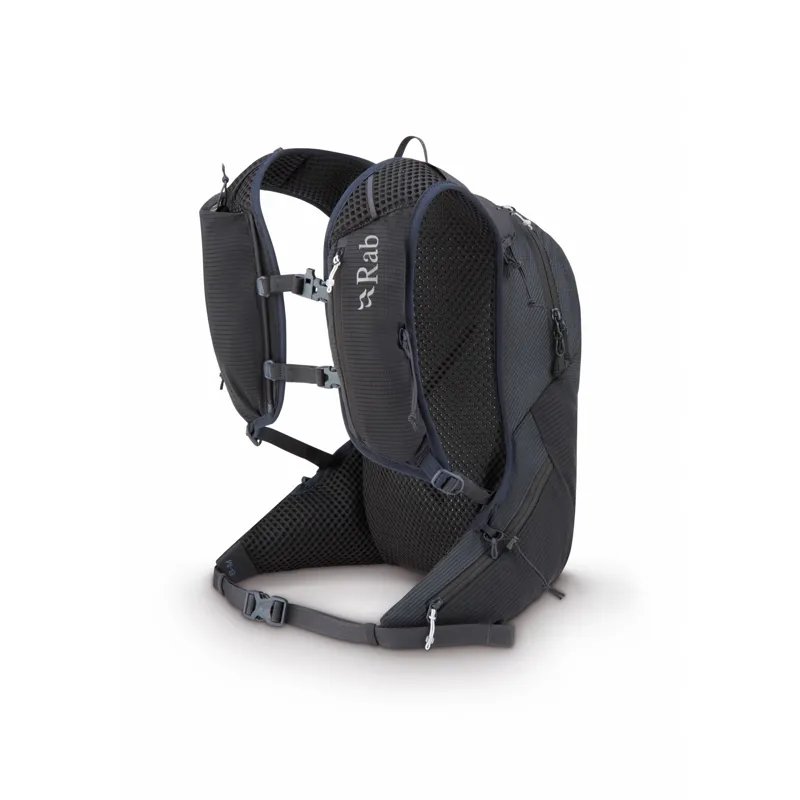 Rab Nitron 12L Lightweight Pack in Anthracite-1