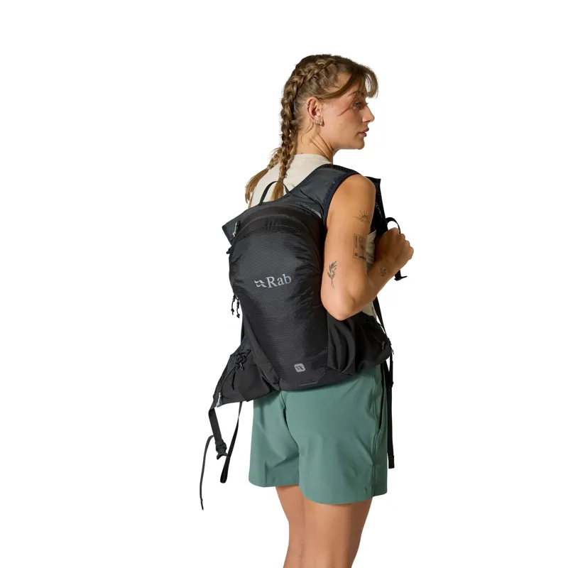 Rab Nitron 12L Lightweight Pack in Anthracite-10