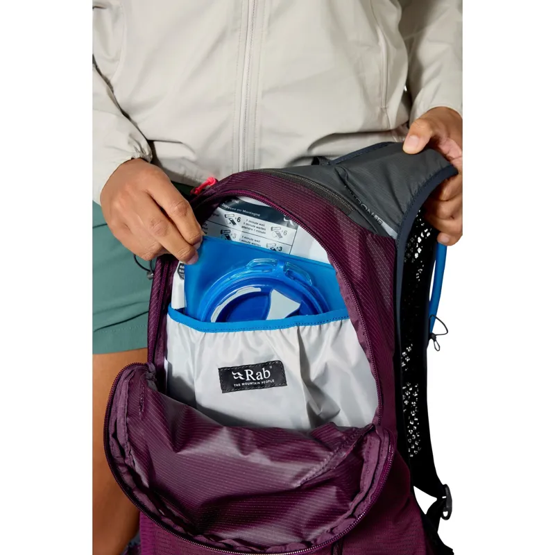 Rab Nitron 18L Lightweight Pack in Anthracite-6